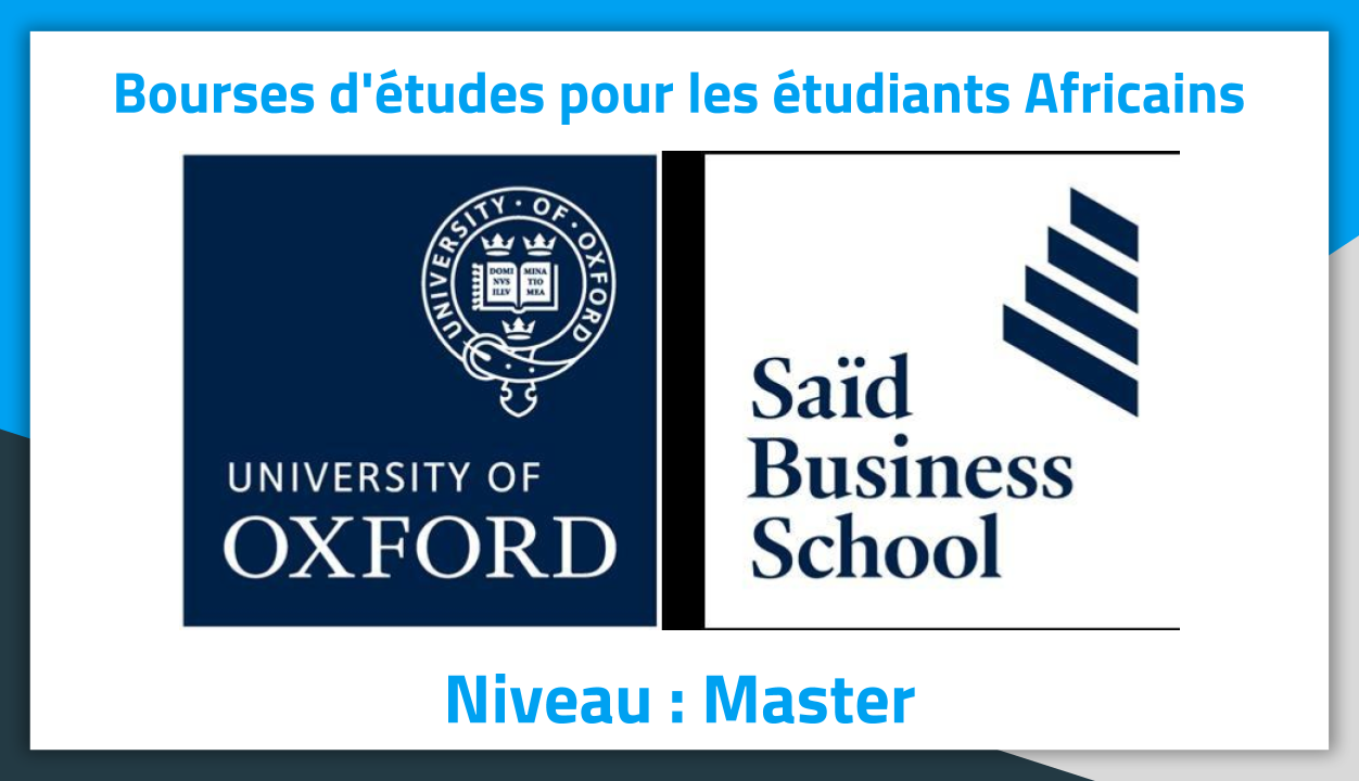 Bourses d'études Angleterre Said Business School 2019