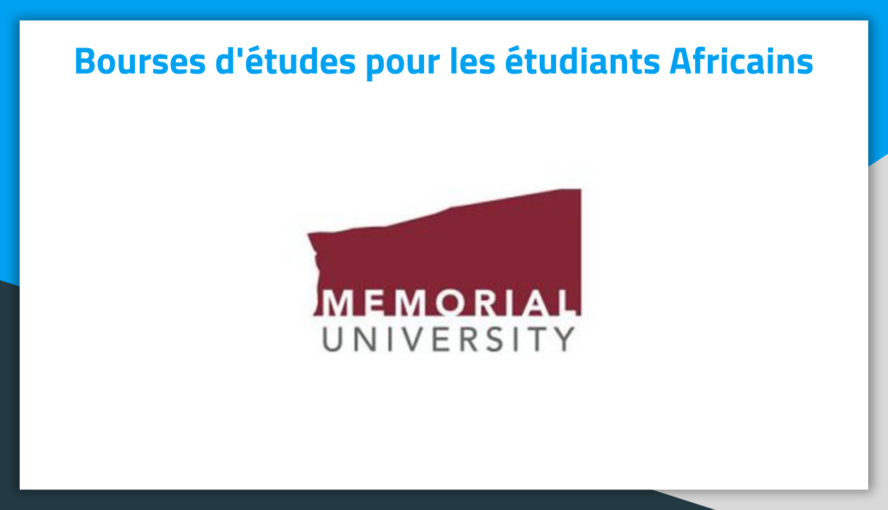 Bourses d'études au Canada à Memorial University 2018