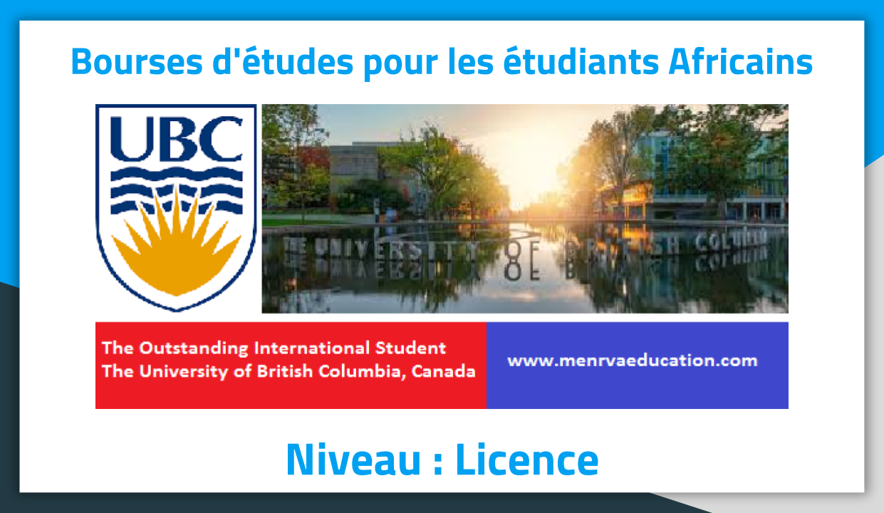 Bourses d'études au Canada à l'université de la Colombie 