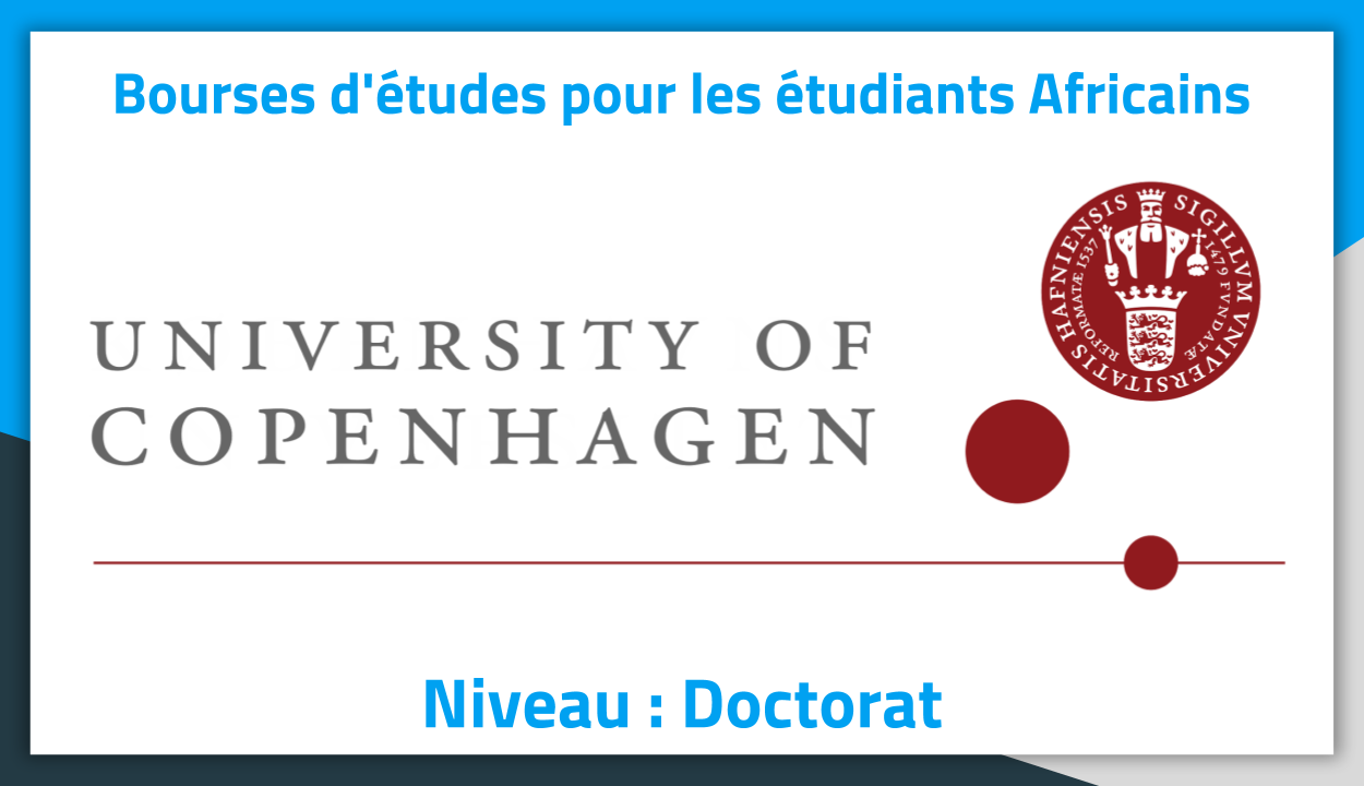 Bourses d'études au Danemark University of Copenhagen 2019