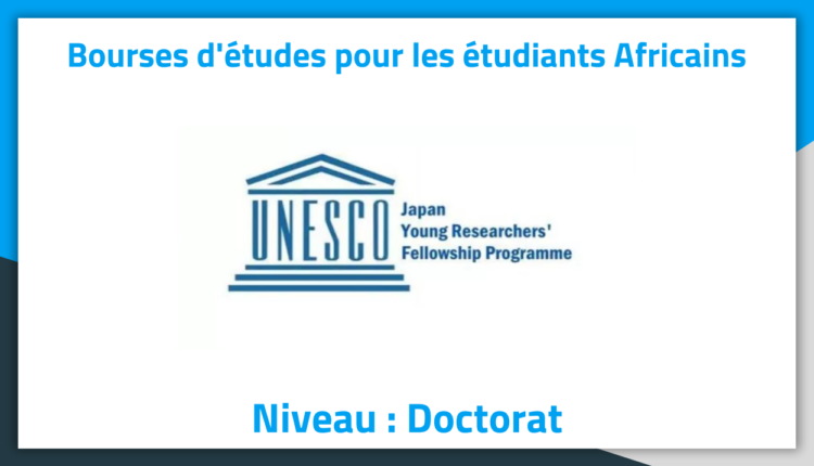 Bourses d'études au Japon UNESCO Japan Young Researchers 2019