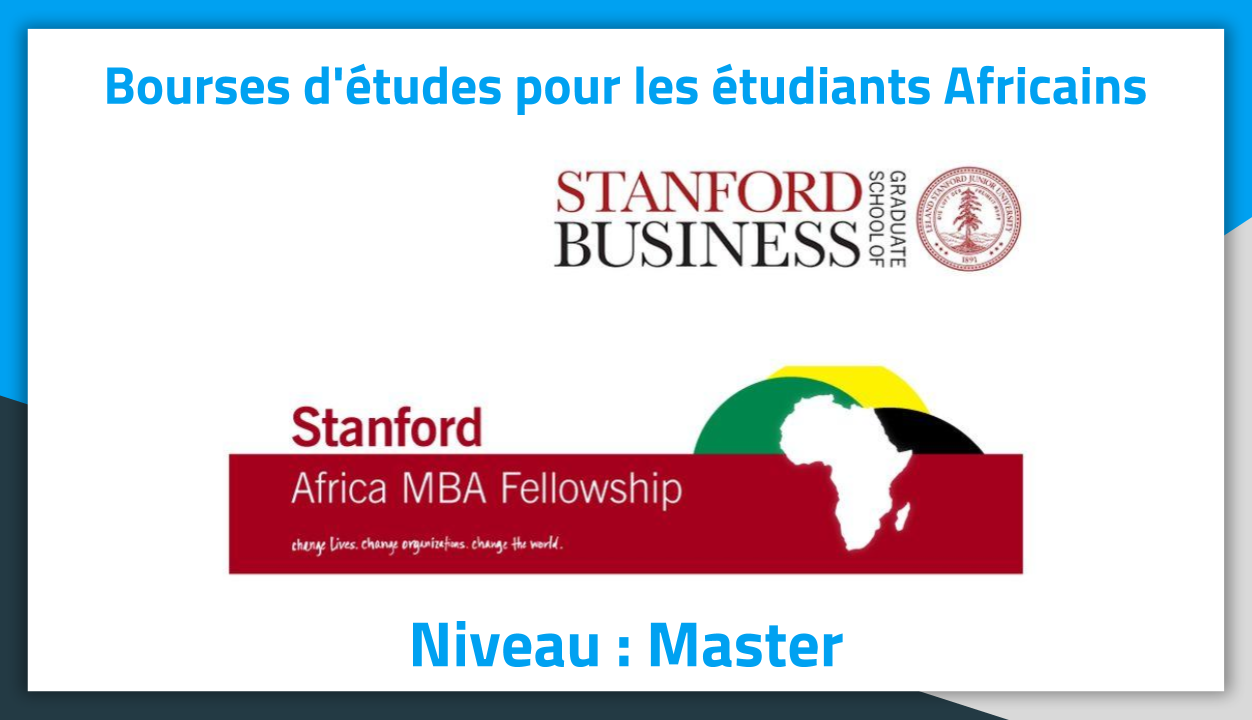 Bourses d'études aux Etats-Unis Stanford Africa 2018