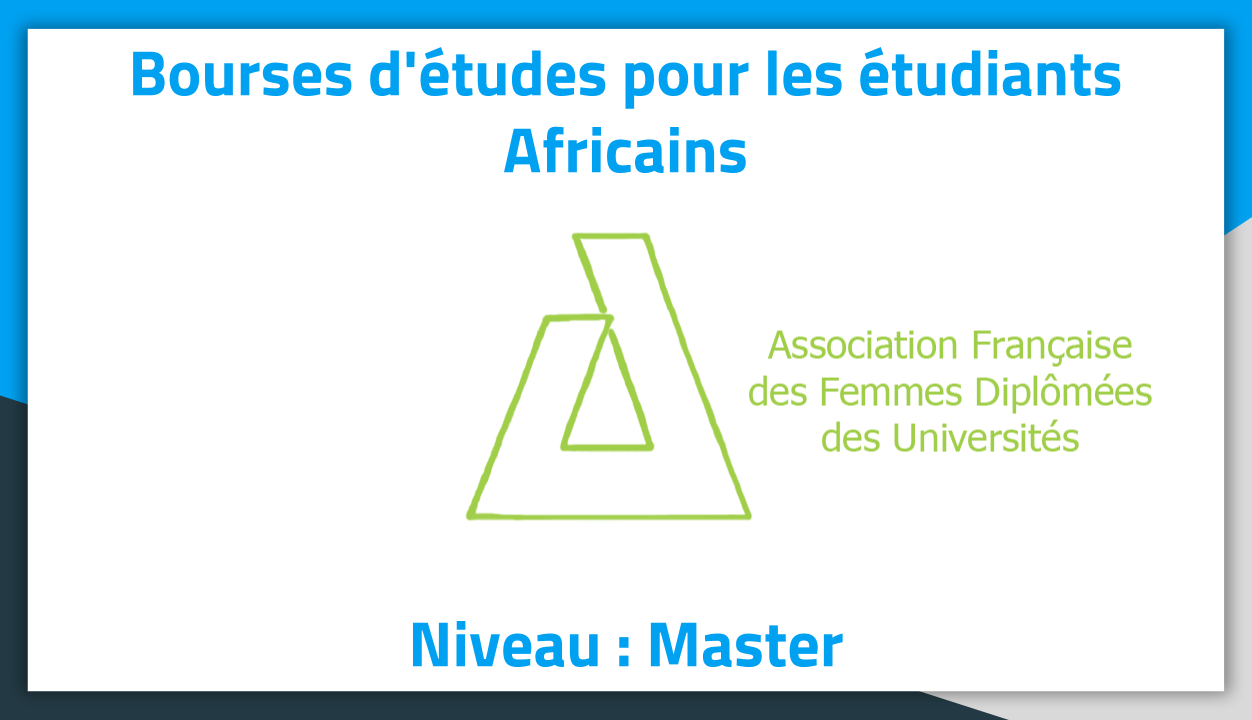 Bourses d'études niveau Master AFFDU