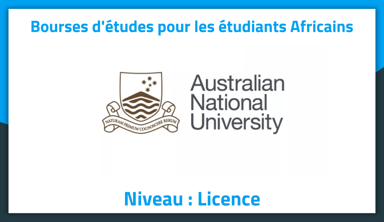 Bourses d'études en Australie à Australian National University 2019
