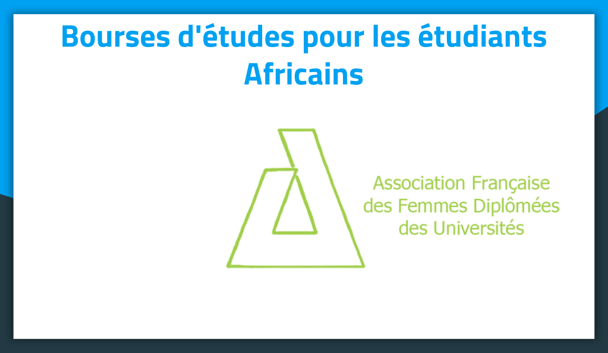 Bourses d'études AFFDU en France 2019