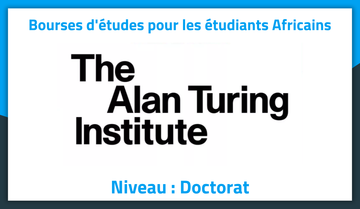 Bourses d'études au Royaume Uni à Alan Turing Institute 2019