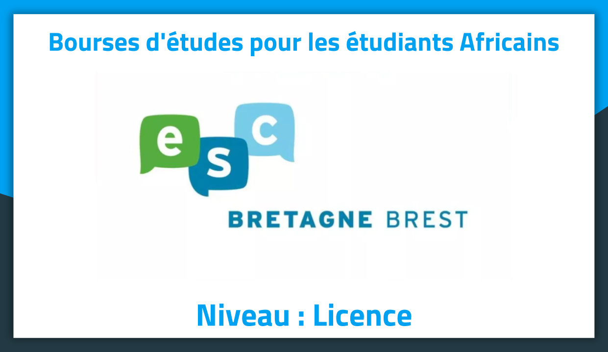 Bourses d'études en France à ESC Bretagne Brest 2019