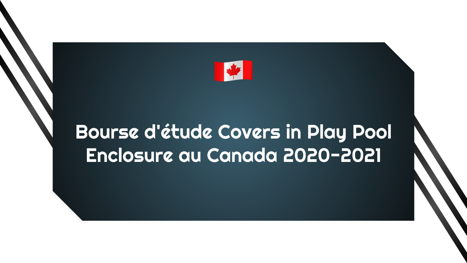 Bourse d'étude Covers in Play Pool Enclosure