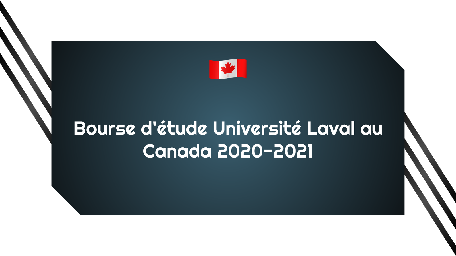 Bourse d'étude Université Laval