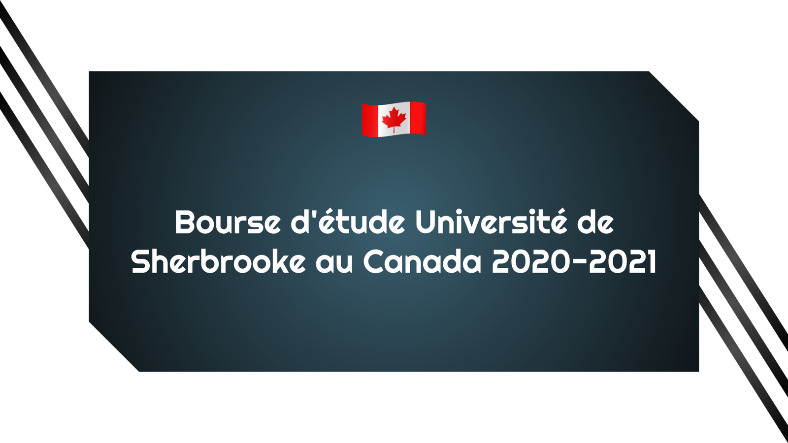 Bourse d'étude Université de Sherbrooke