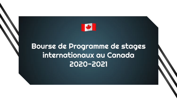 Bourse de Programme de stages internationaux au Canada 