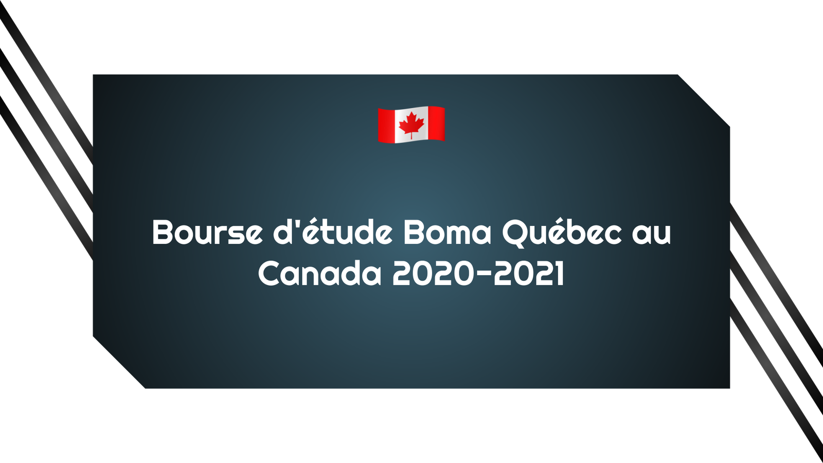 Bourse d'étude Boma Québec