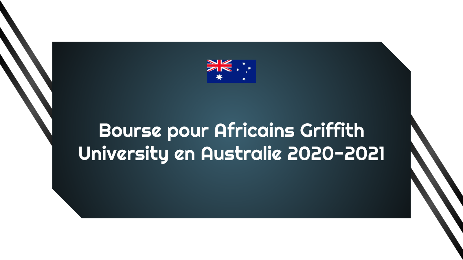 Bourse pour Africains Griffith University