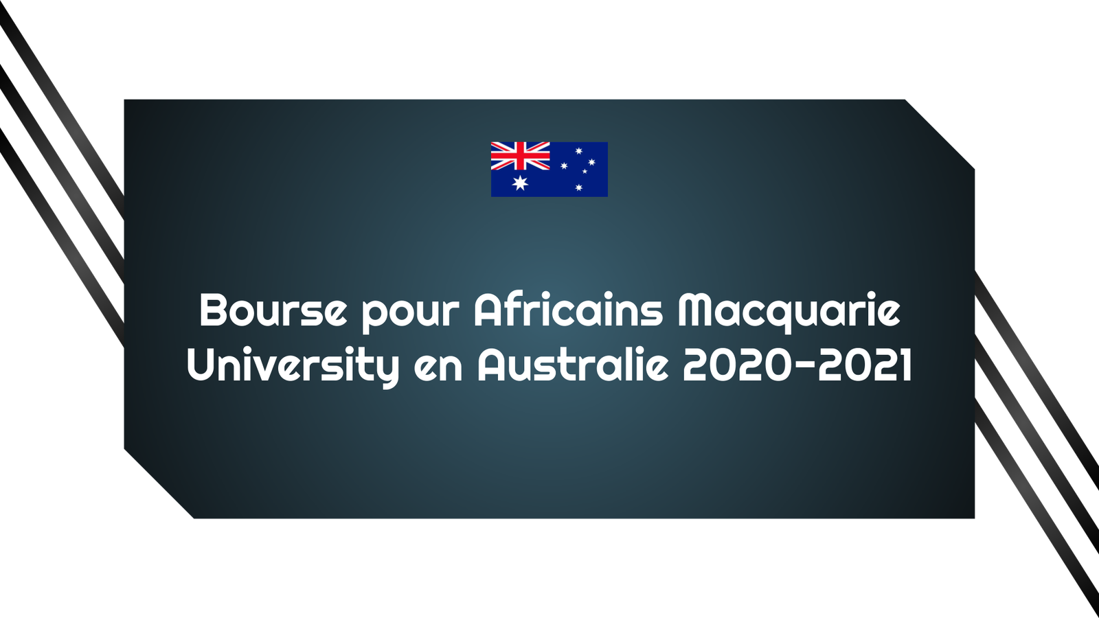 Bourse pour Africains Macquarie University