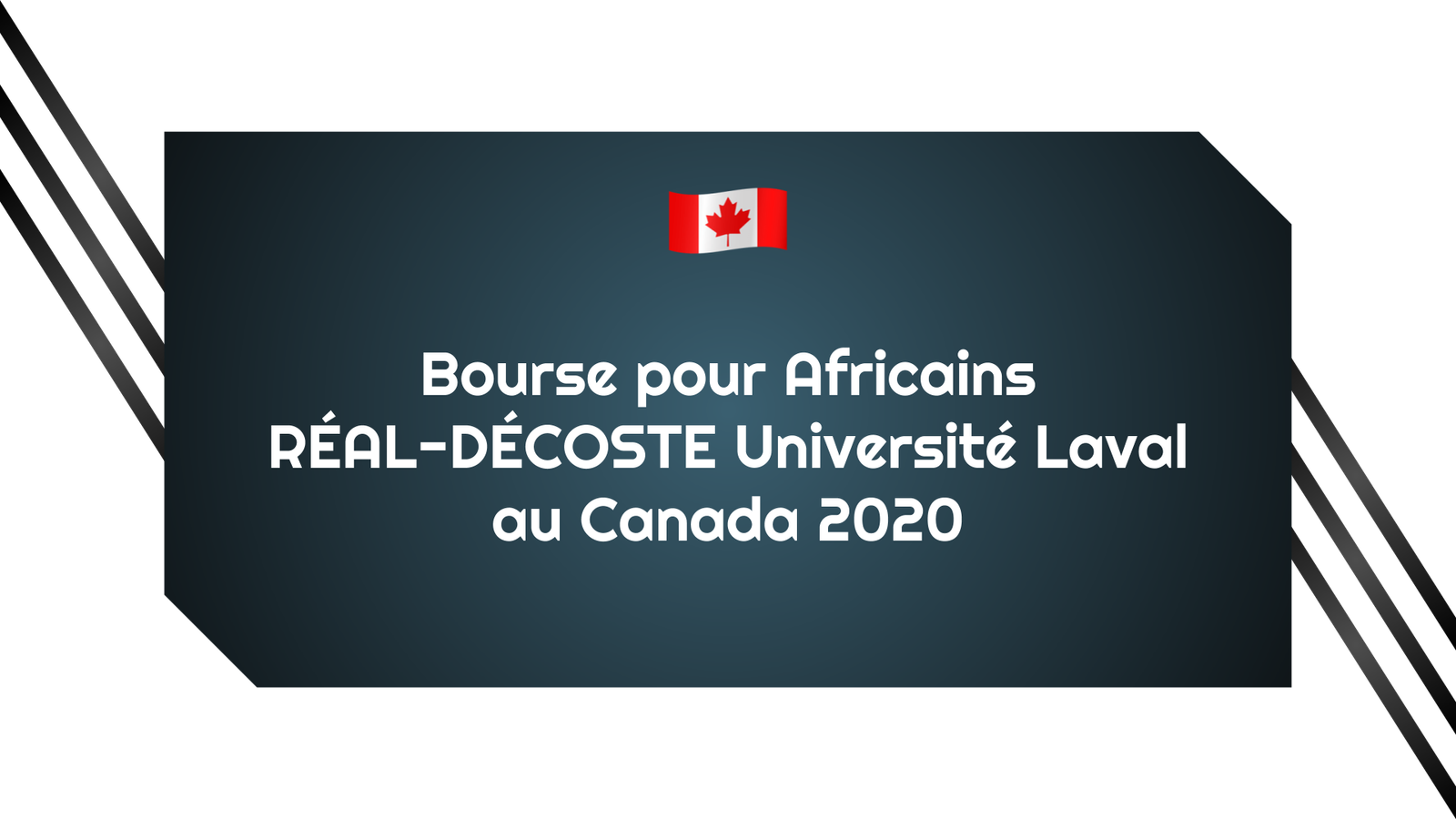 Bourse Fonds de recherche du Québec Université Laval