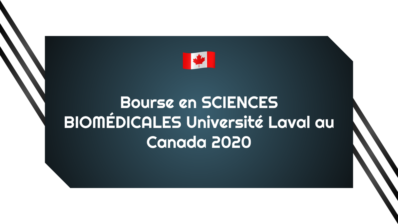 Bourse en SCIENCES BIOMÉDICALES Université Laval