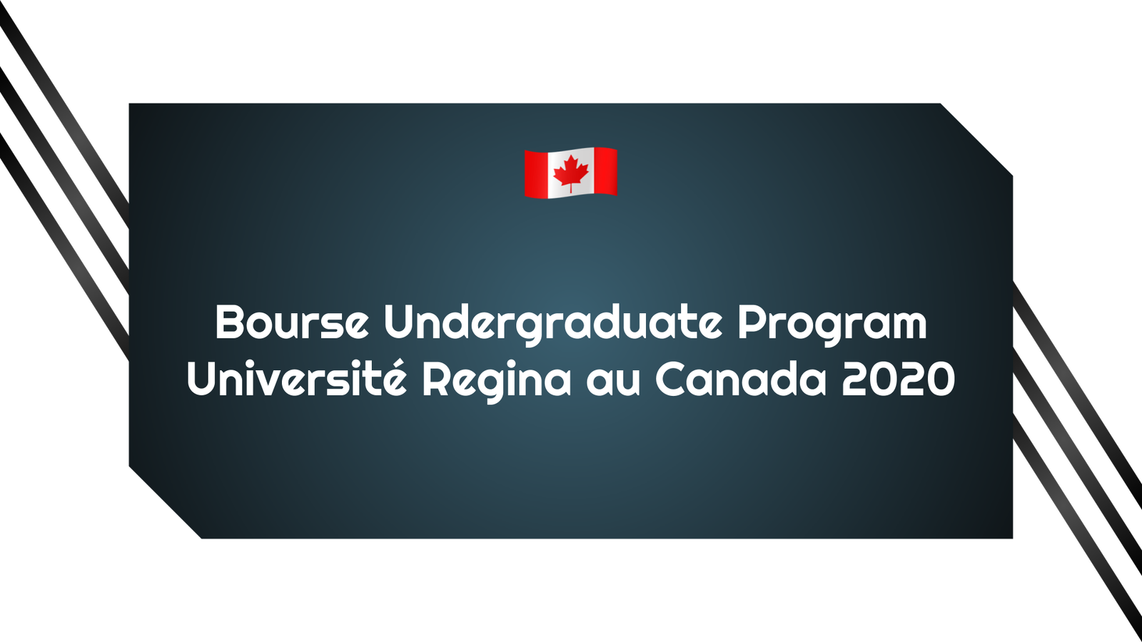 Bourse Undergraduate Program Université Regina