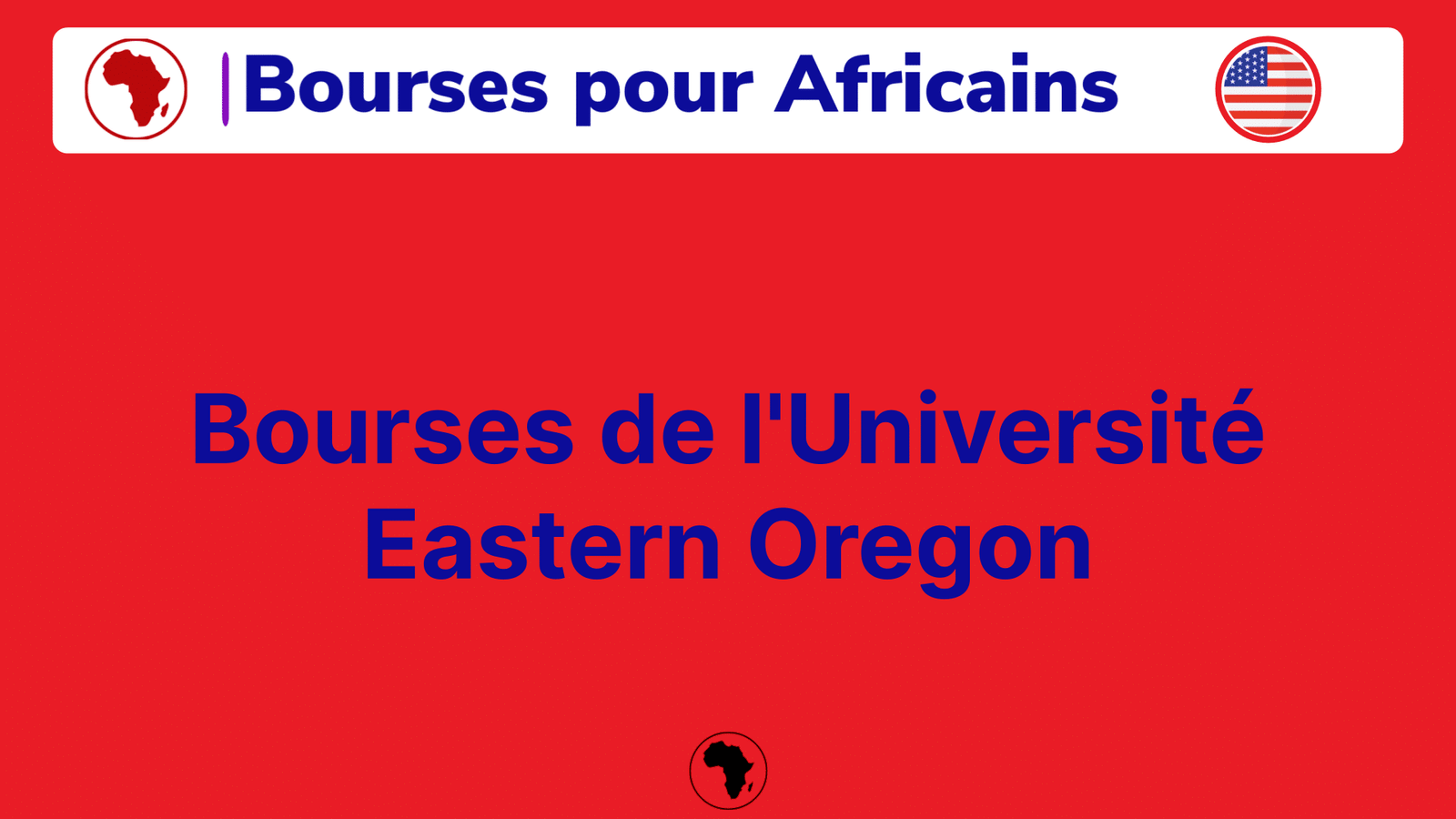 Bourses de l'Université Eastern Oregon