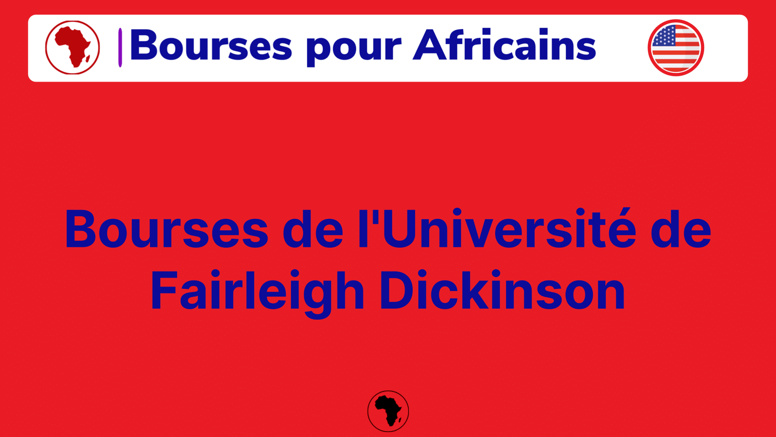 Bourses de l'Université de Fairleigh Dickinson