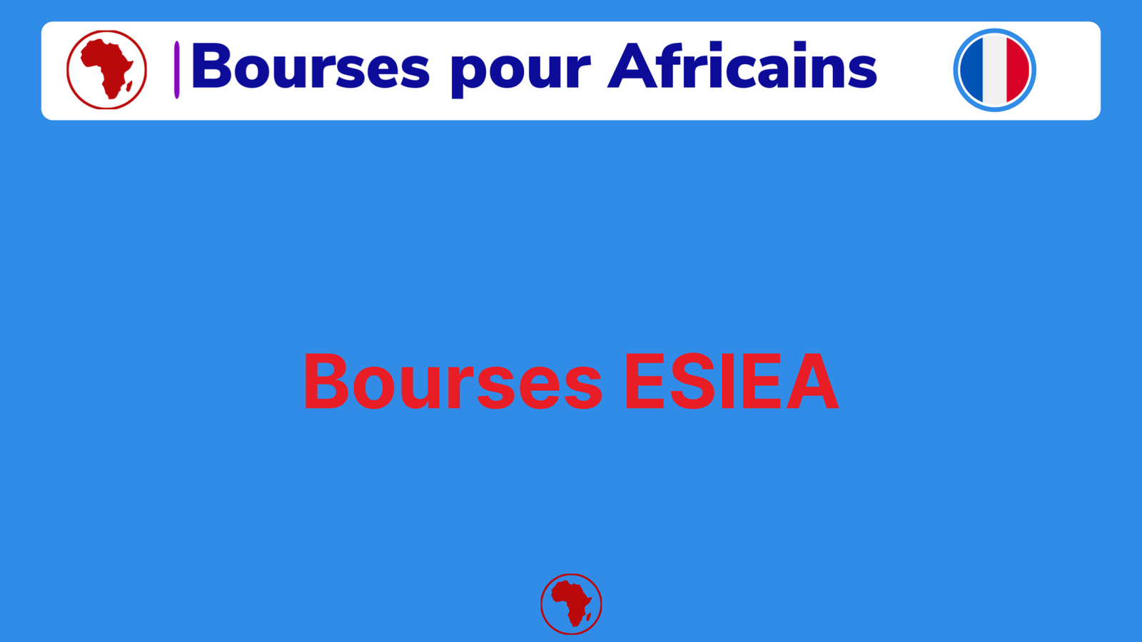 Bourses ESIEA